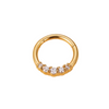 316L Stainless Steel High Segment Hoop Ring | Minimalist Helix Piercing Jewelry