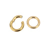 316L Surgical Steel Large Hoop Clicker Rings Segment Nose Rings Wholesale Piercing Jewelry