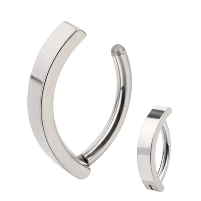 Wholesale Fashion 316L Surgical Steel Oval Belly Button Ring – Body Piercing & Nose Jewelry