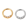 316L Stainless Steel High Segment Hoop Ring | Minimalist Helix Piercing Jewelry