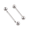 G23 ASTM F136 Titanium Externally Threaded Barbell for Navel, Lip, Eyebrow Piercing Jewelry