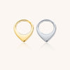 316L Surgical Steel Punk Style Hoop Earrings & Nose Rings – Hypoallergenic Piercing Jewelry