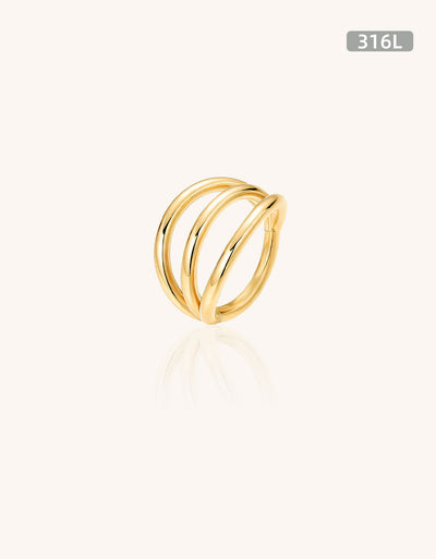 Fashion 316L Surgical Steel Hinged Nose & Septum Clicker – Lip, Helix & Rook Piercing Ring