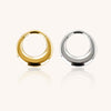 316L Surgical Steel Hollow-Out Clicker Hoop – Nose, Cartilage & Body Piercing Ring