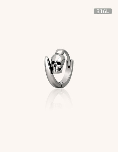 Wholesale Surgical Steel Hinged Hoop Earrings – Unisex Segment Rings
