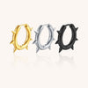 Fashion Earring 316L Stainless Steel Punk Hypoallergenic Ear Rings Hoops Surgical Steel