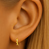 Fashion Earring 316L Stainless Steel Punk Hypoallergenic Ear Rings Hoops Surgical Steel