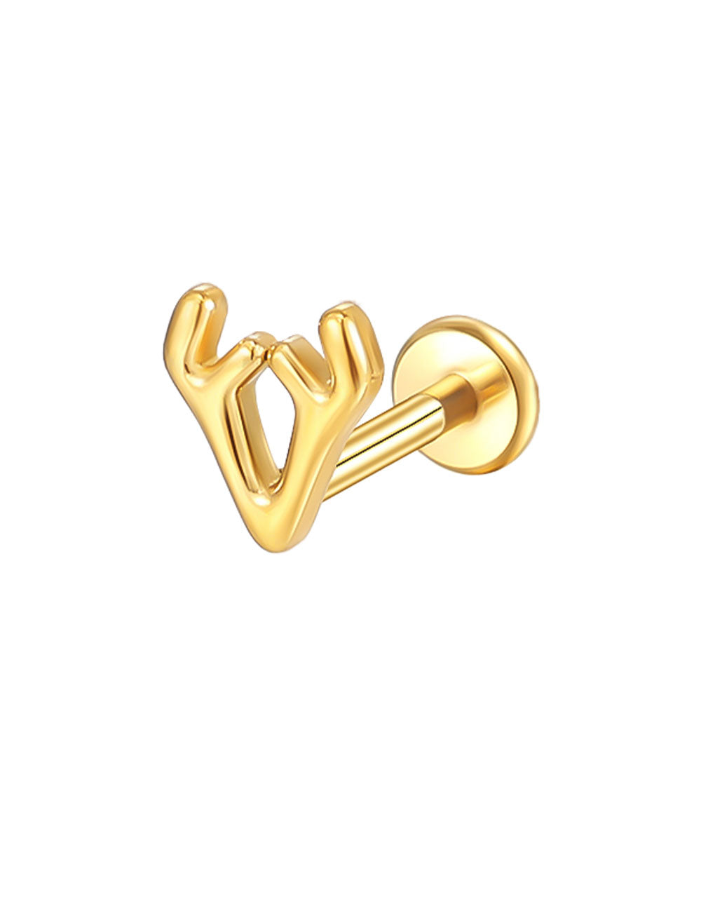 14K Gold Body Jewelry – Lip Piercing Jewelry