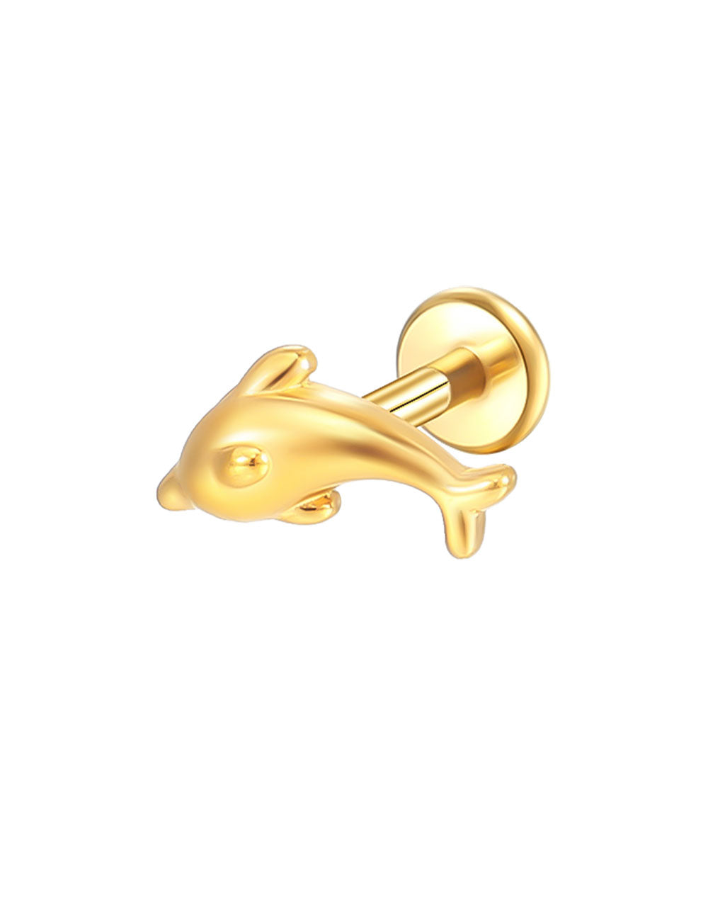 14K Gold Body Jewelry – Lip Piercing Jewelry