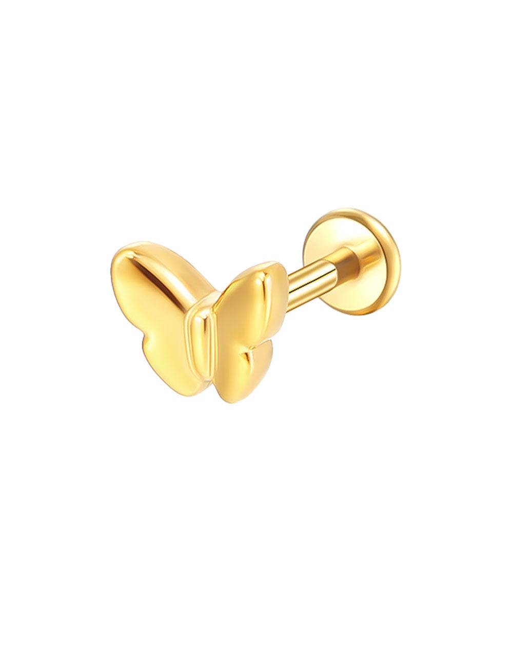 14K Gold Body Jewelry – Lip Piercing Jewelry