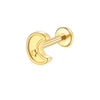 14K Gold Body Jewelry – Lip Piercing Jewelry
