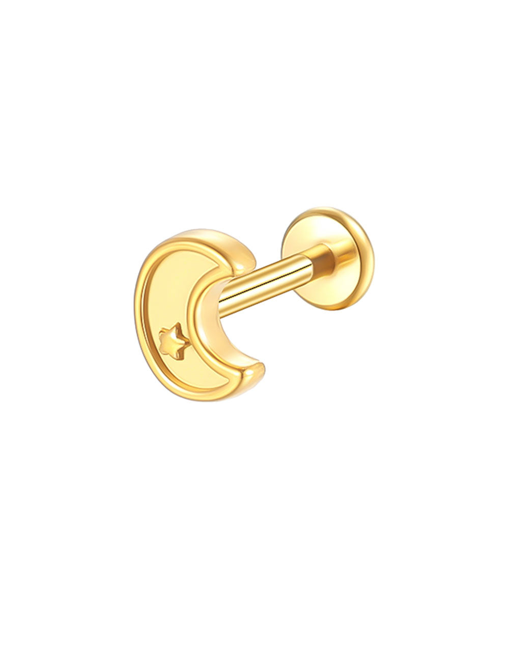 14K Gold Body Jewelry – Lip Piercing Jewelry