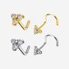 Best-Selling Titanium Nose Stud Rings – U-Shaped Nose Piercing Jewelry (Wholesale & Retail)