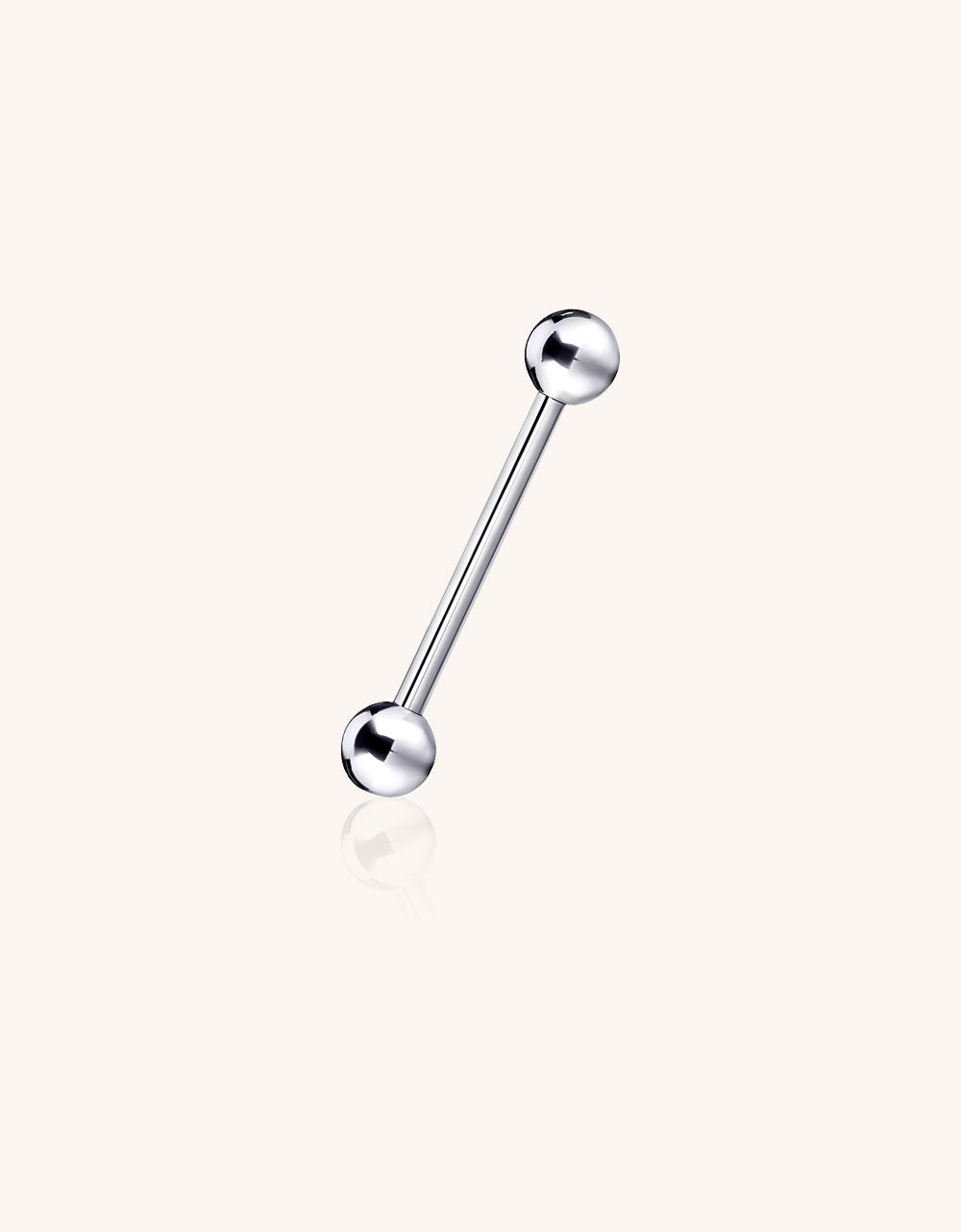 G23 ASTM F136 Titanium Externally Threaded Barbell for Navel, Lip, Eyebrow Piercing Jewelry
