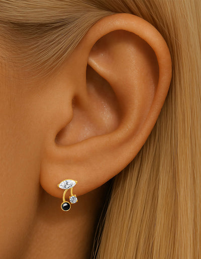 US Imports of Materials G23 Titanium Labret Cartilage Stud Ear Nail F136 Devil Dangle Top Body Piercing Jewelry Manufacture