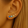 F136 Titanium 14G Flat Back Disc Post–Piercing Base for Ear&Cartilage