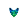 F136 Titanium Internally Threaded Sphinx Cat Ear Stud–Hypoallergenic Retro Piercing Jewelry for Cartilage,Ear,Lip