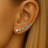 Flat Back Internally Threaded Stud – Hypoallergenic Ear, Lip&Nose Piercing Jewelry