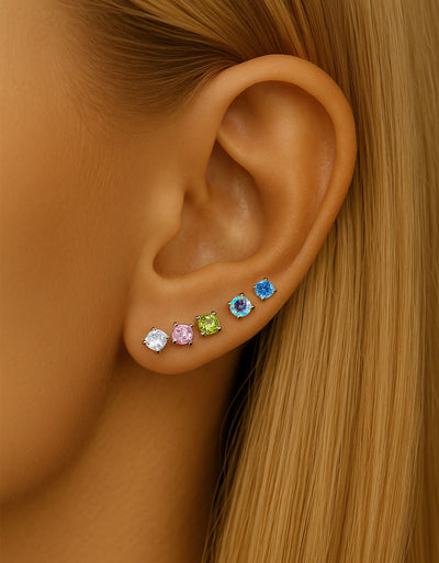 Flat Back Internally Threaded Stud – Hypoallergenic Ear, Lip&Nose Piercing Jewelry