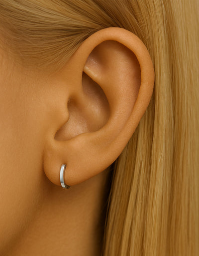 F136 Titanium Seamless Hoop Ring–Hypoallergenic Piercing Jewelry for Ear,Cartilage,Helix or Lip