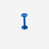 F136 Titanium Flat Back Disc Stud–Internally Threaded Piercing Jewelry for Ear,Cartilage,Lip Sleep-Friendly&Hypoallergenic
