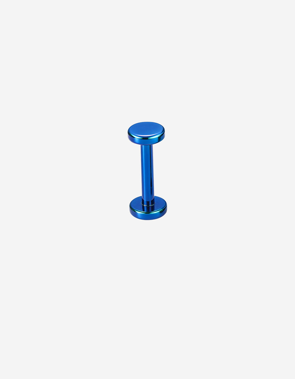 F136 Titanium Flat Back Disc Stud–Internally Threaded Piercing Jewelry for Ear,Cartilage,Lip Sleep-Friendly&Hypoallergenic