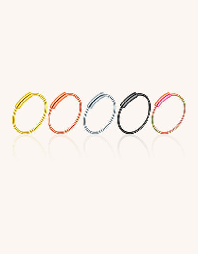 Medical-Grade Titanium Nose/Ear Piercing Jewelry – For Sensitive Skin