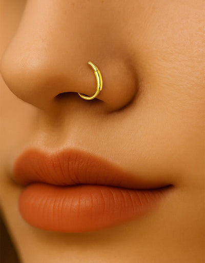 Medical-Grade Titanium Nose/Ear Piercing Jewelry – For Sensitive Skin