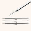 ASTM F136 Titanium High Polished PreSterile Push In Piercing Needles